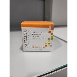 Andalou Naturals Probiotic+C Renewal Cream Probiotic Plus C Complexion Enhancing